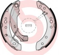 Sada brzdovch elist Brembo S61526 pro Citron C2, C3, C3 Pluriel (4241L0, SK)