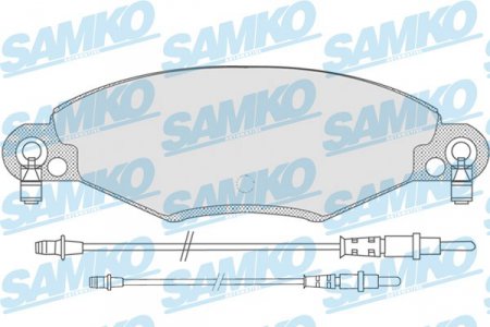 Sada pednch brzdovch destiek  Samko 5SP799 pro Citroen C5 3.0 V6, 2.2 HDi, 2.0 HDi  (425216, 425249, 425289, LPR, 05P799)