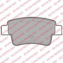 Zadn brzdov destiky Delphi LP2055 pro Citroen C4 Picasso a C4 Grand Picasso (425432, 425416, 425371)