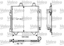 Chladi, kondenztor klimatizace Valeo pro Citroen C1 (6455EE, 6455EF, Peugeot 107, Toyota Aygo)