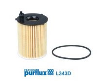 Olejov filtr Purflux L343D pro motory Citroen 1.4 HDi a 1.6 HDi (1109AY, Peugeot)