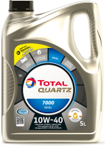 TOTAL QUARTZ  DIESEL 7000 10W40  5l - polosyntetick motorov olej