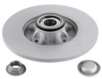 Zadn brzdov kotou s loiskem a ABS senzorem, SNR pro Citroen Berlingo, C4, C4 Picasso, DS4 a DS5 (424946, 424945)