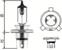 H4 Hella  60/55W 12V P43T