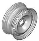 Plechov disk 14 palc originl Citroen pro C2 a  C3 (5401K1, 5,50 J14 H2 4-24, Peugeot 206, 1007 )