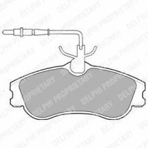 Sada pednch brzdovch destiek Delphi pro Citroen Berlingo, Xsara, Xsara Break (LP1607, 425154, 425155, 425485)