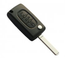 Pouzdro ovladače - klíče pro Citroen C4 Picasso, C5, C3, C2, Berlingo, Jumpy, Peugeot (649072, 6490A2)