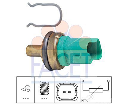 idlo teploty pro motory 1.6HDi, 1.4HDi, 2.0HDi a 2.2HDi Citroen - Peugeot (1830292, 1338C1, 1830292, 530292, SK)