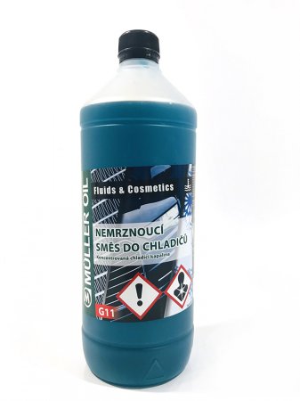 Nemrznouc kapalina chlazen G11 - 1litr, modrozelen