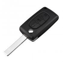 Pouzdro ovladače klíče pro Citroen C4 Picasso, C5, C3, C2, Berlingo, Jumpy, Peugeot (649072, 6490A2)
