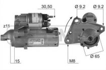 Startr Messmer pro motory Citroen 1.4 HDi a 1.6 HDi v modelech C1, C2, C3, C4, C5, Berlingo, C4 Picasso, Xsara(438133, 5802FG, S3016)